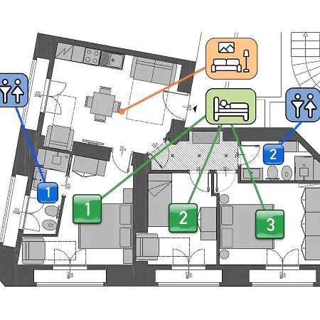 Stayeasy Filzi11 - 3 Bedrooms, 2 Baths - Station Mediolan